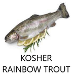 Kosher Rainbow Trout (Whole) 280g