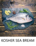 Kosher Sea bream (Whole)