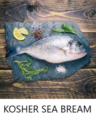 Kosher Sea bream (Whole)
