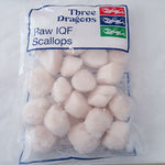 Frozen Roeless Scallops 1kg